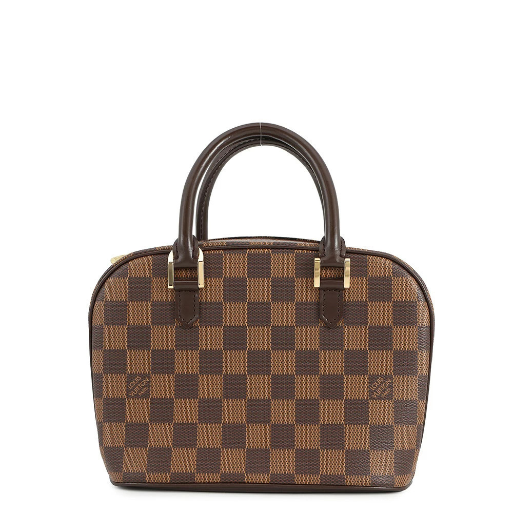 Louis Vuitton Damier Ebene Brown Salia Handbag